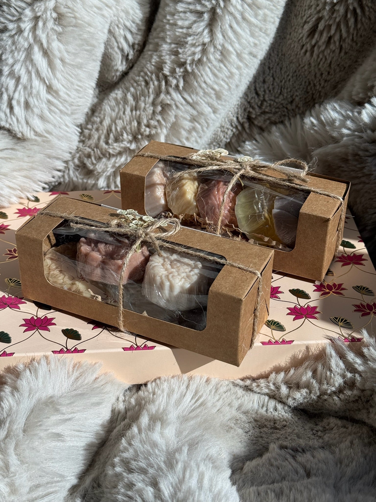 Luxury set of 4 - Mini Soap